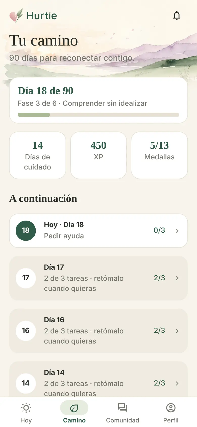 Tu progreso