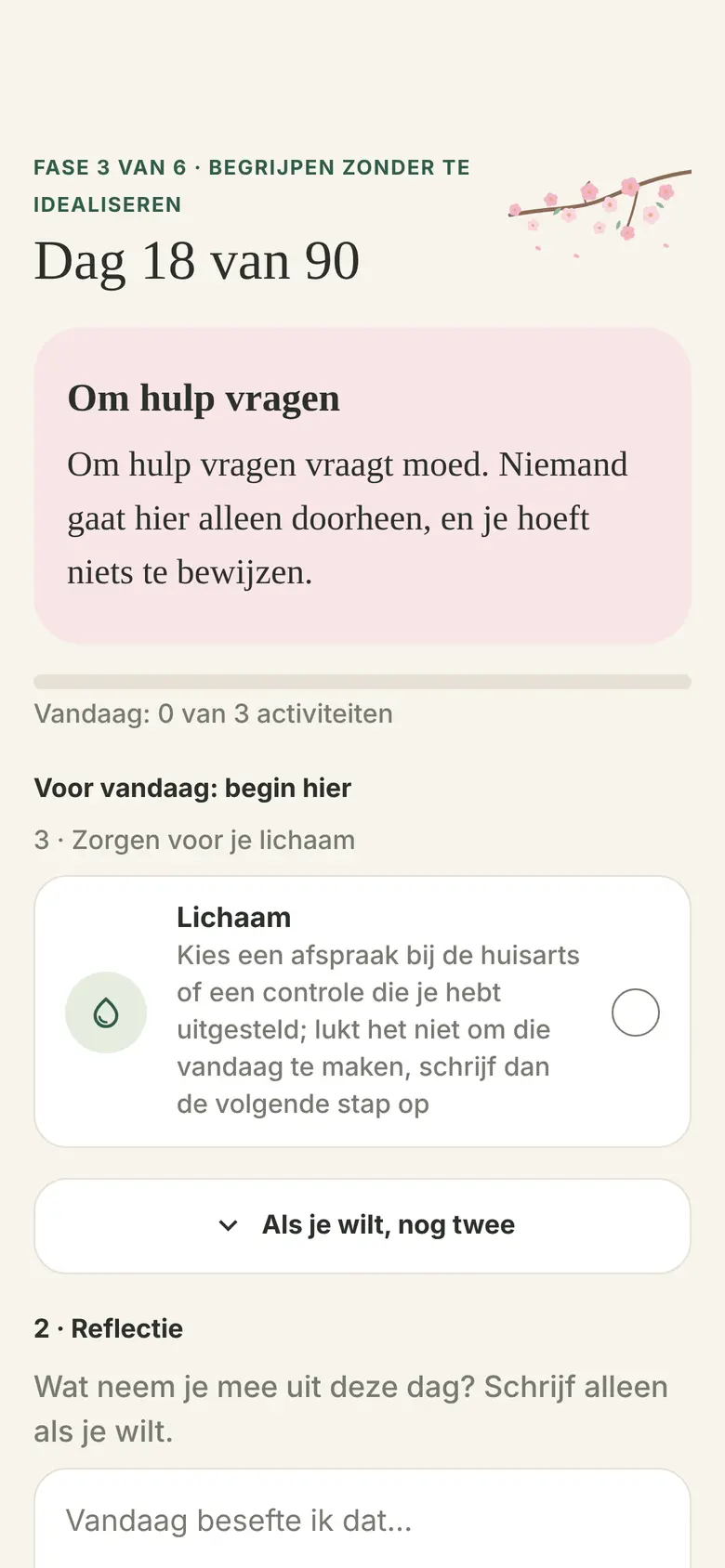 Dagelijkse activiteit