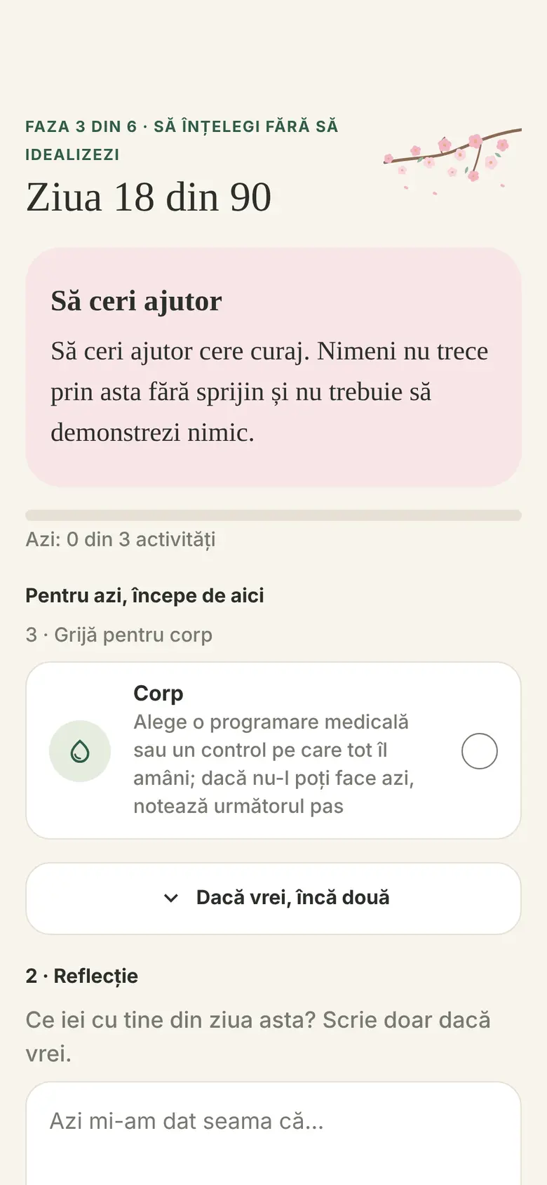 Activitatea zilnică
