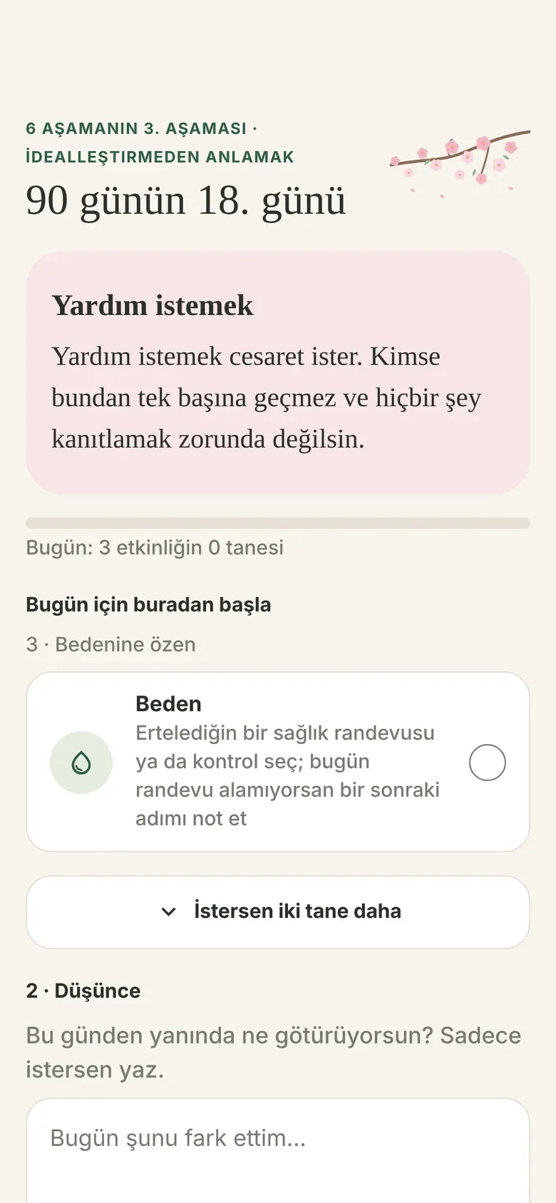 Günlük etkinlik