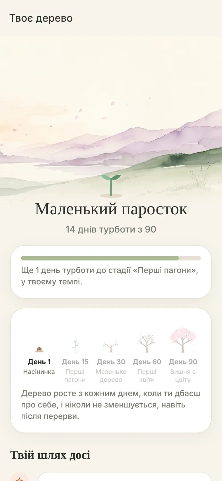 Дерево, що росте разом із тобою