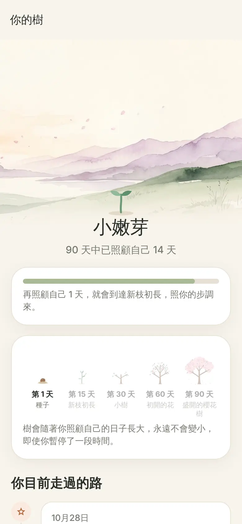 一棵與你一同成長的樹